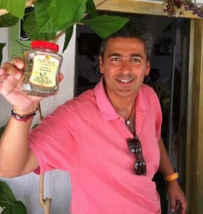 Christos — owner of Oti Apomeine