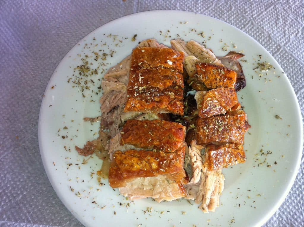 Oti Apomeine – suckling pig