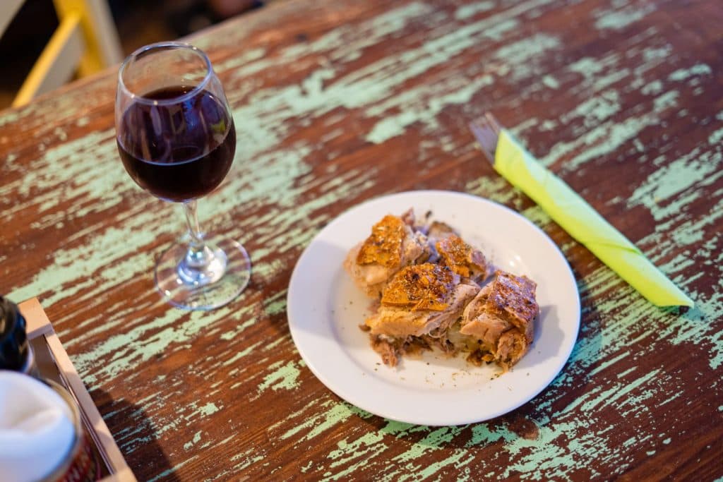Oti Apomeine – traditional Greek dish